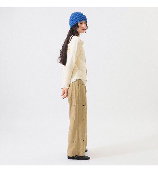 BEAMSBOY「リングドット カーディガン」|スウェット・ジャージ|