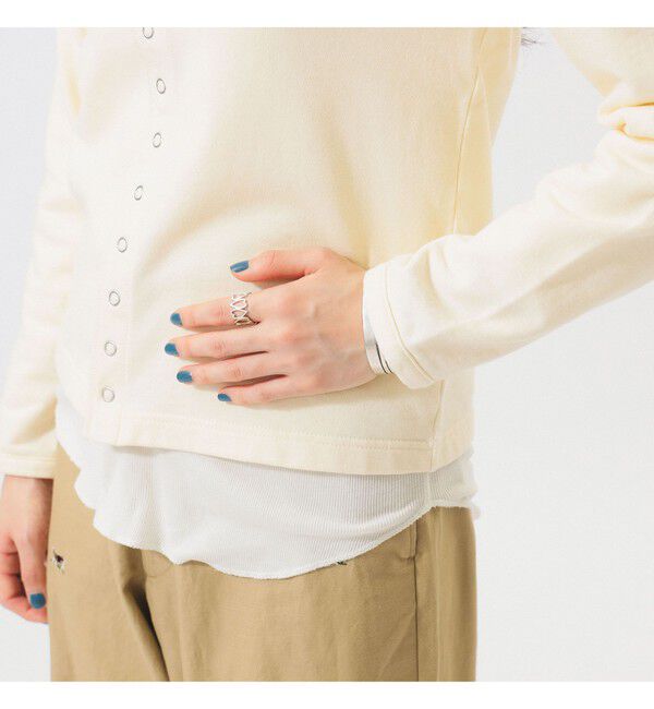 BEAMSBOY「リングドット カーディガン」|スウェット・ジャージ|