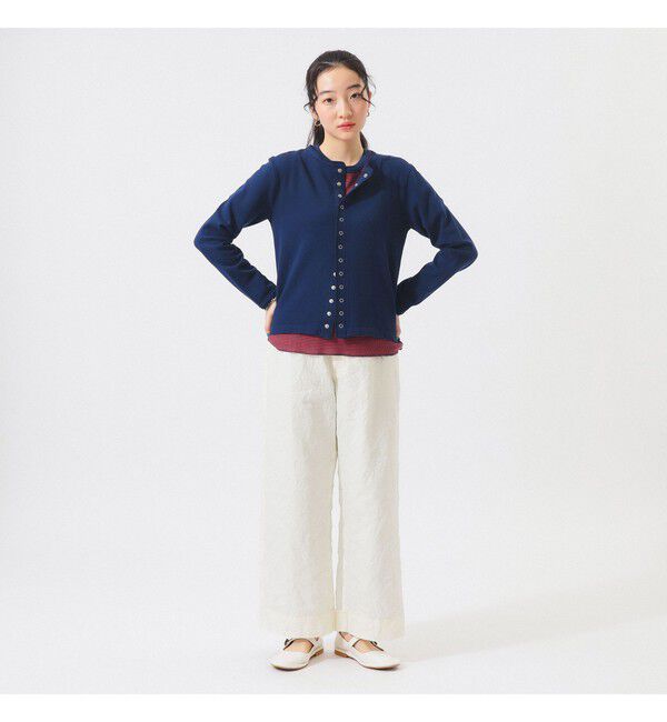 BEAMSBOY「リングドット カーディガン」|スウェット・ジャージ|