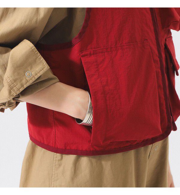 BEAMSBOY「US NAVY クルー ベスト」|ベスト・ジレ|