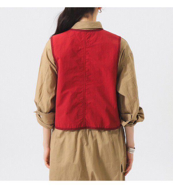 BEAMSBOY「US NAVY クルー ベスト」|ベスト・ジレ|