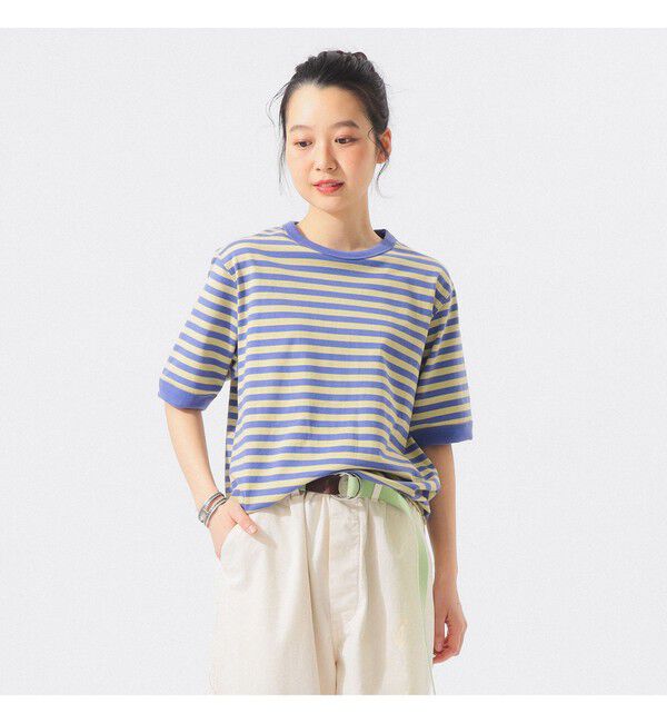 BEAMSBOY「ボーダー バインダー ショートスリーブ Tシャツ」|Tシャツ・カットソー|