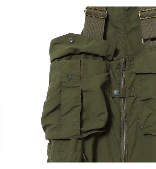 BEAMSBOY「ナイロン フィッシング ベスト アレンジ ワンピース」|ワンピース|