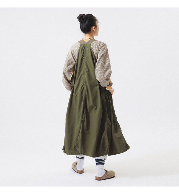 BEAMSBOY「ナイロン フィッシング ベスト アレンジ ワンピース」|ワンピース|