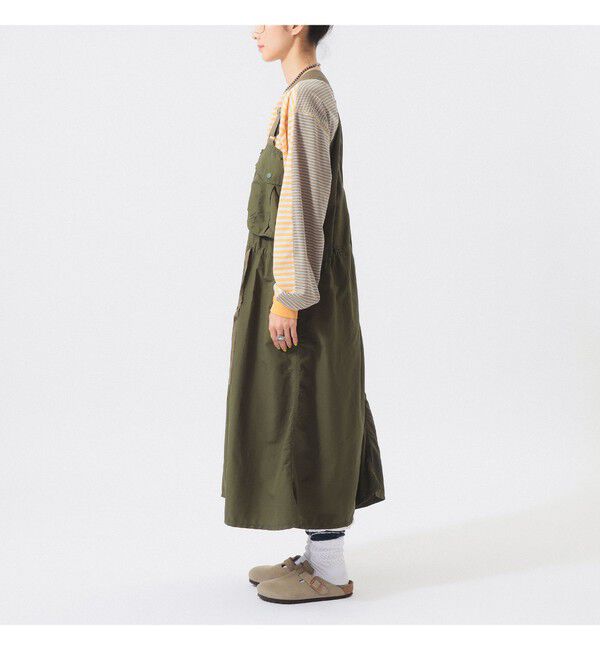 BEAMSBOY「ナイロン フィッシング ベスト アレンジ ワンピース」|ワンピース|