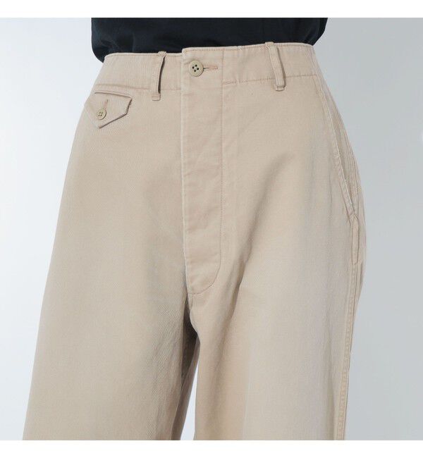 BEAMSBOY「【別注】HEAR MY NAME &times; maturely / ニュアンス チノ」|チノ|
