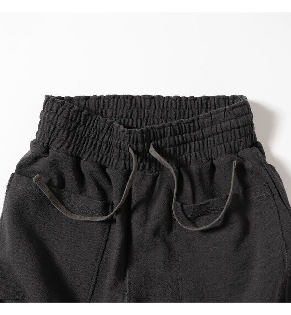 BEAMSBOY「maturely / ヘム カットオフ フレア ジャージー」|チノ|