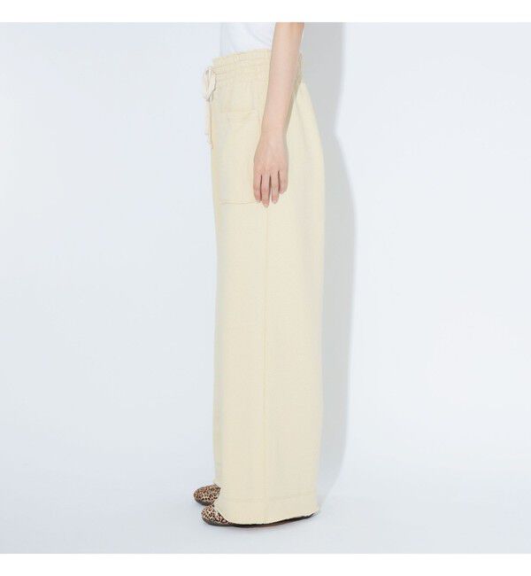 BEAMSBOY「maturely / ヘム カットオフ フレア ジャージー」|チノ|