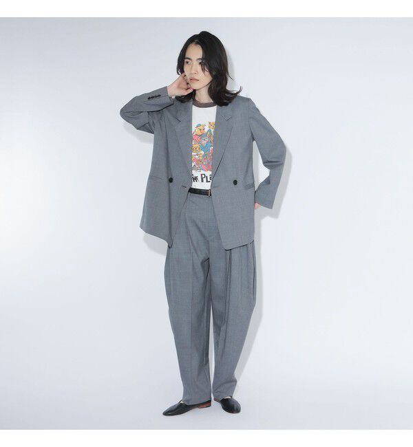 BEAMSBOY「maturely / ティー ダブ ボンタン スラックス」|スラックス|