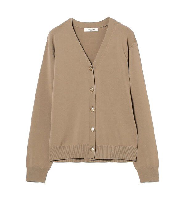 Demi-Luxe BEAMS 「メタルボタン Vネック カーディガン」|ニット・セーター|