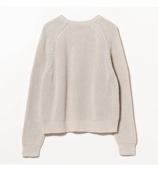 Demi-Luxe BEAMS 「5ゲージ コットン 畦編み プルオーバー」|ニット・セーター|
