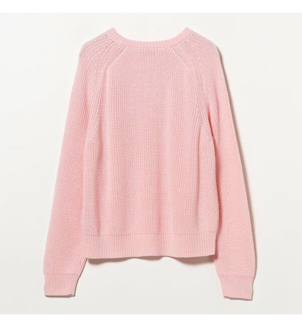 Demi-Luxe BEAMS 「5ゲージ コットン 畦編み プルオーバー」|ニット・セーター|