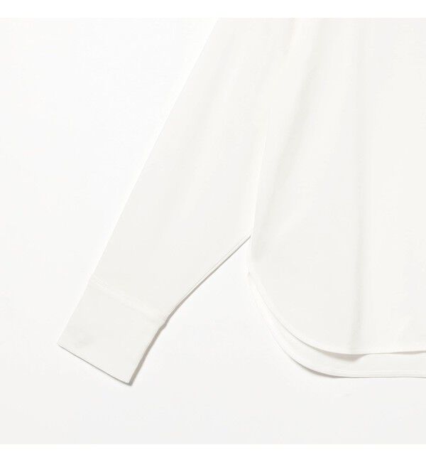 Demi-Luxe BEAMS 「コットンキュプラ ラウンドヘム ロングスリーブ Tシャツ」|Tシャツ・カットソー|