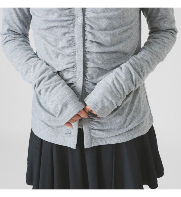 Ray BEAMS 「キャミソール レイヤード ギャザー Tシャツ」|Tシャツ・カットソー|