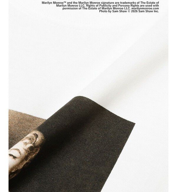 Ray BEAMS 「【別注】GOOD ROCK SPEED / Marilyn Monroe ロングスリーブ Tシャツ」|Tシャツ・カットソー|