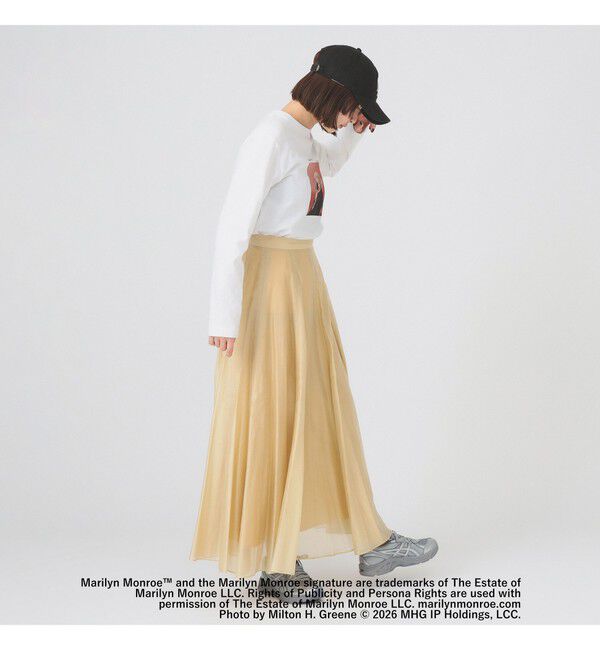 Ray BEAMS 「【別注】GOOD ROCK SPEED / Marilyn Monroe ロングスリーブ Tシャツ」|Tシャツ・カットソー|