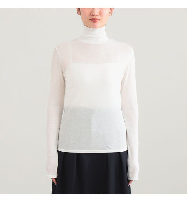 Demi-Luxe BEAMS 「強撚 フライス タートルネック プルオーバー」|Tシャツ・カットソー|