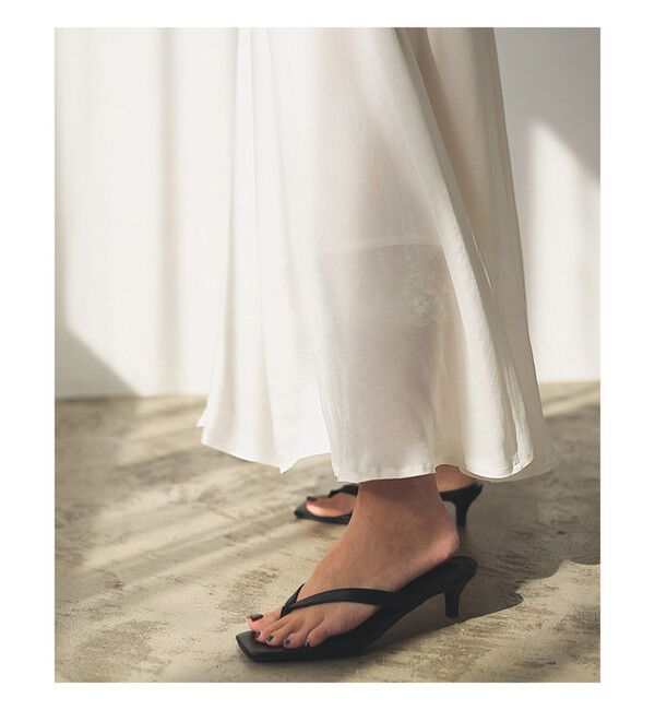 Demi-Luxe BEAMS 「フィブリル フレアスカート」|スカート|