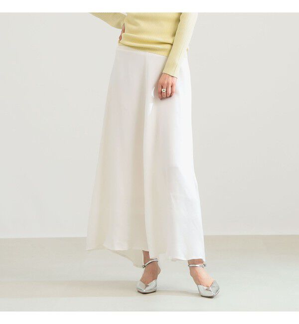 Demi-Luxe BEAMS 「フィブリル フレアスカート」|スカート|