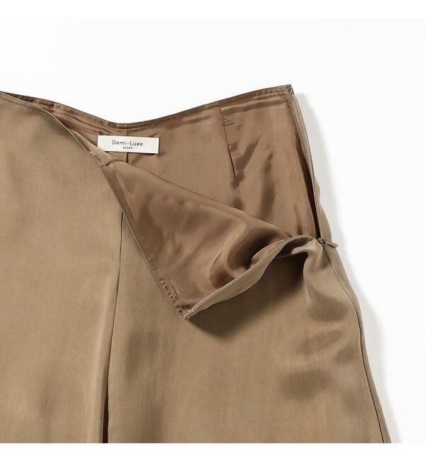 Demi-Luxe BEAMS 「フィブリル フレアスカート」|スカート|