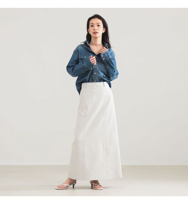 Demi-Luxe BEAMS 「AK+1 / 8オンス ウォッシュド シャツ」|シャツ・ブラウス|