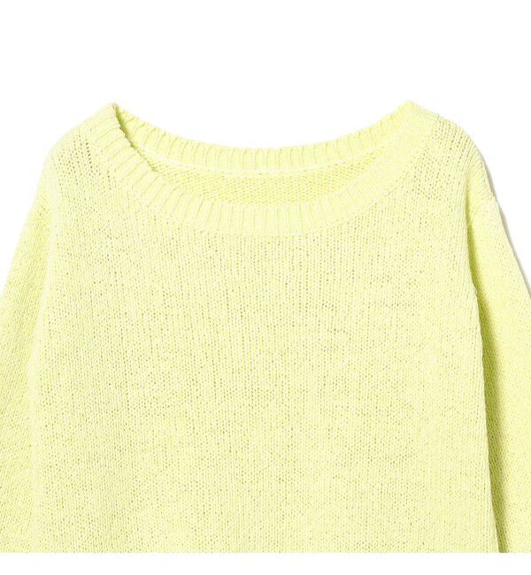 Demi-Luxe BEAMS 「コットン ローゲージ ロングスリーブ プルオーバー」|ニット・セーター|