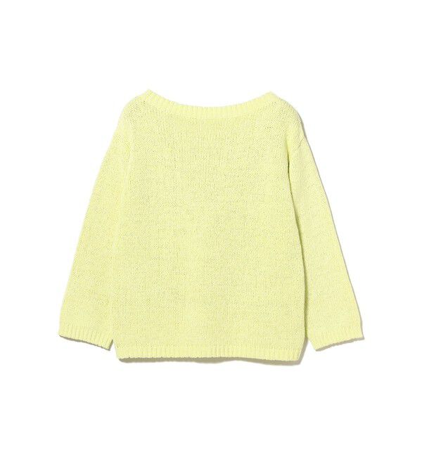 Demi-Luxe BEAMS 「コットン ローゲージ ロングスリーブ プルオーバー」|ニット・セーター|