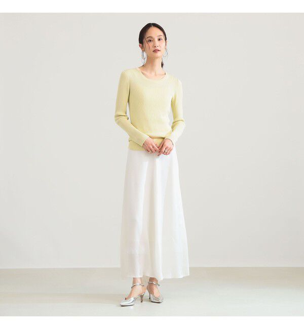 Demi-Luxe BEAMS 「14ゲージ ベーシック リブニット」|ニット・セーター|