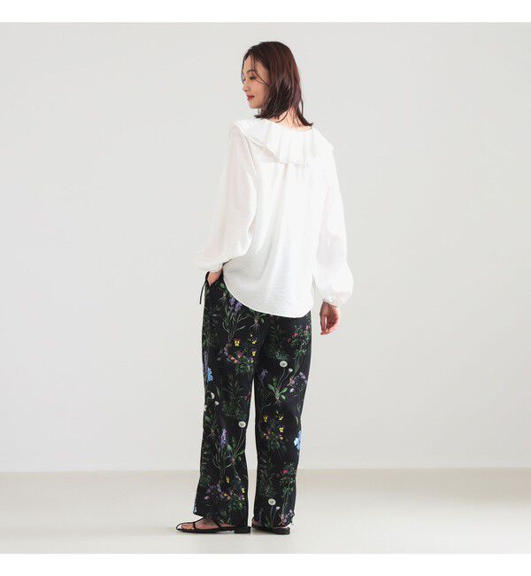 Demi-Luxe BEAMS 「ラッフル ボリューム ブラウス」|シャツ・ブラウス|