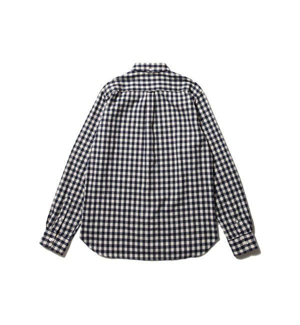 BEAMS PLUS「BEAMS PLUS / シャギーギンガムチェック ボタンダウンシャツ」|シャツ・ブラウス|
