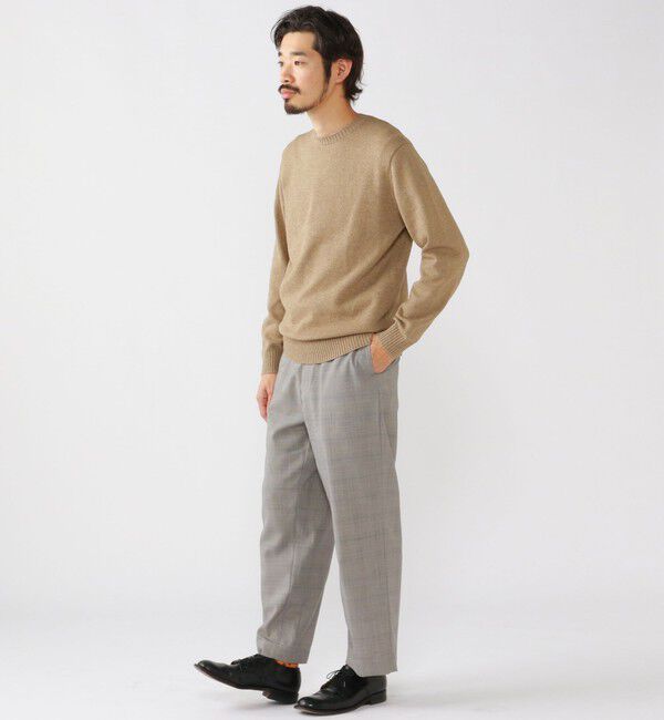 BEAMS PLUS「Crew LilyYarn 7G」|ニット・セーター|