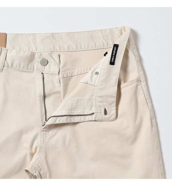 BEAMS「BEAMS / ツイル ストレッチ 5ポケット パンツ」|デニム|