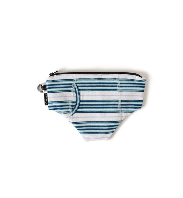 BEAMS「ボーダー ポーチ」|ポーチ|