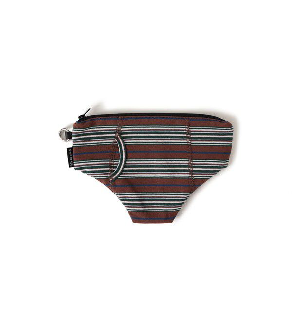 BEAMS「ボーダー ポーチ」|ポーチ|