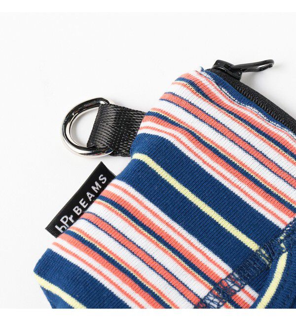 BEAMS「ボーダー ポーチ」|ポーチ|