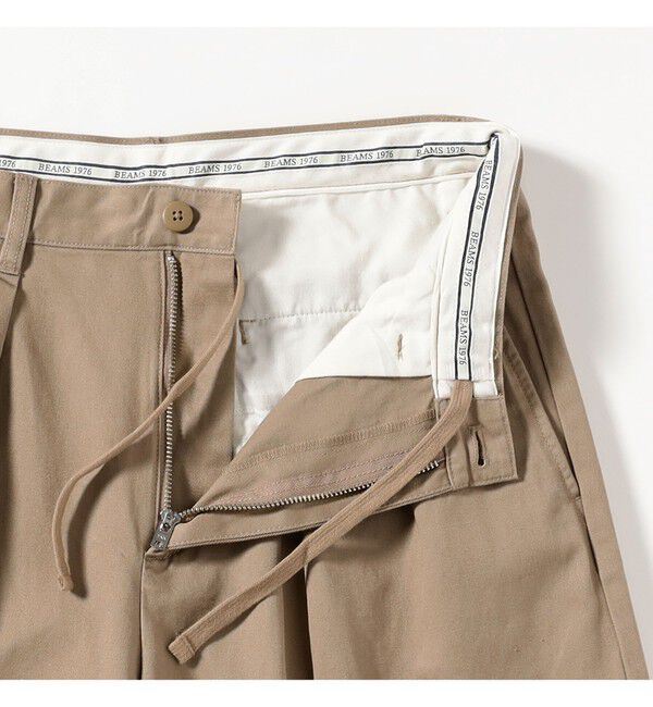 BEAMS「ニュー ワイドチノ パンツ」|チノ|