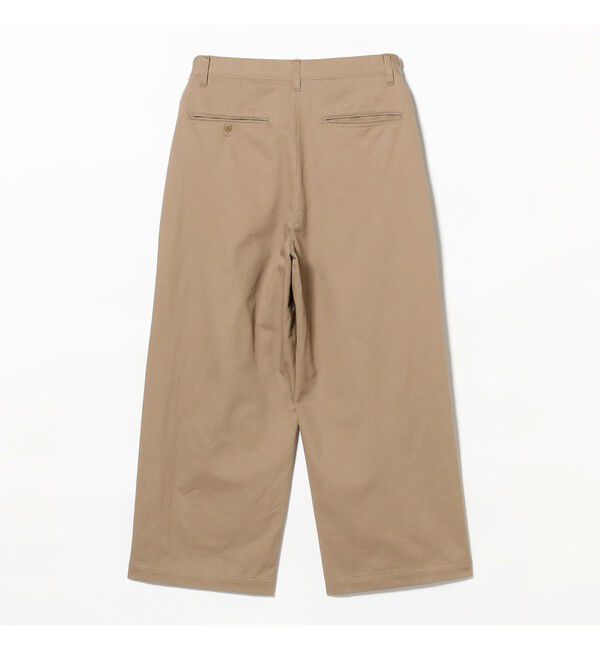 BEAMS「ニュー ワイドチノ パンツ」|チノ|