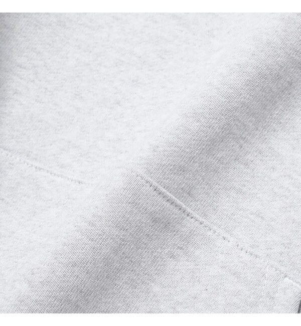 BEAMS「【ワイドショートフィット】カラーブロック フーディ」|スウェット・ジャージ|