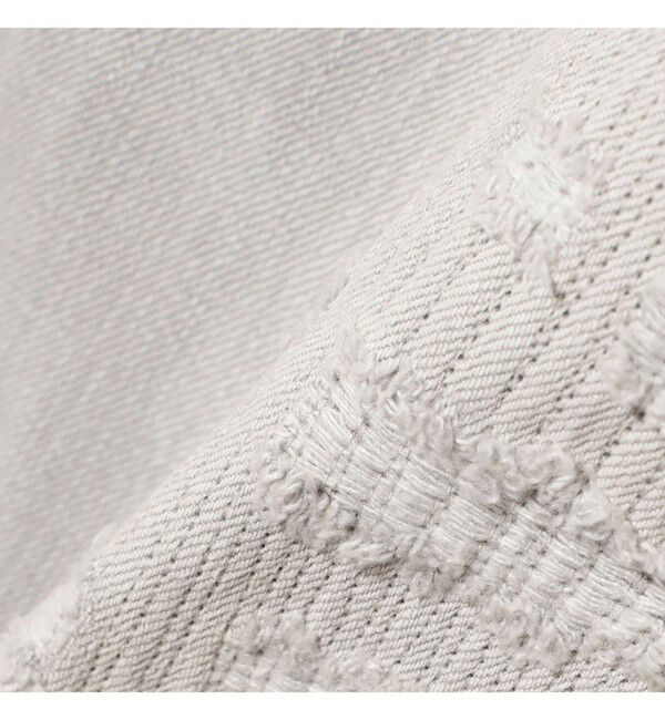 BEAMS「フェード ダメージ デニムパンツ 【ワイドストレートフィット】」|デニム|