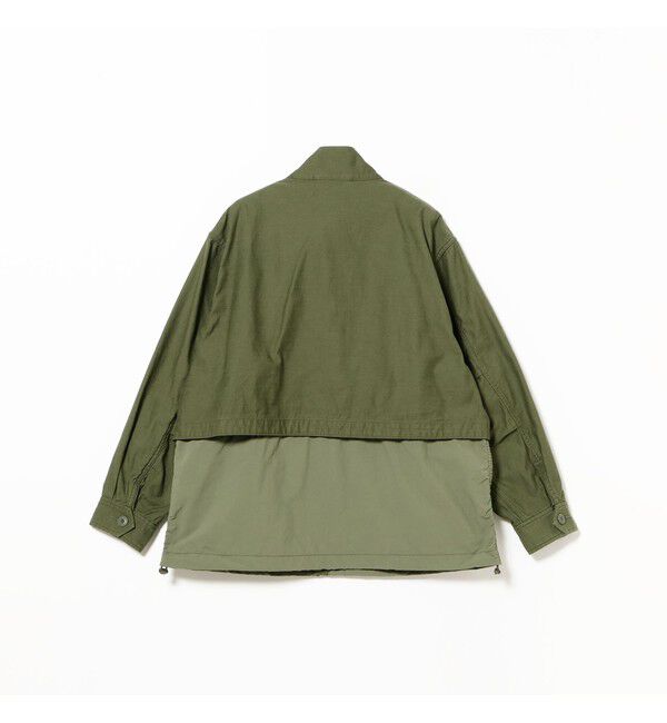 BEAMS「M65 レイヤード ジャケット【ワイドフィット】」|ブルゾン・スタジャン|