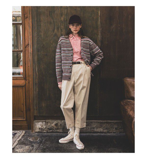 BEAMS PLUS「Cardigan Stripe」|ニット・セーター|