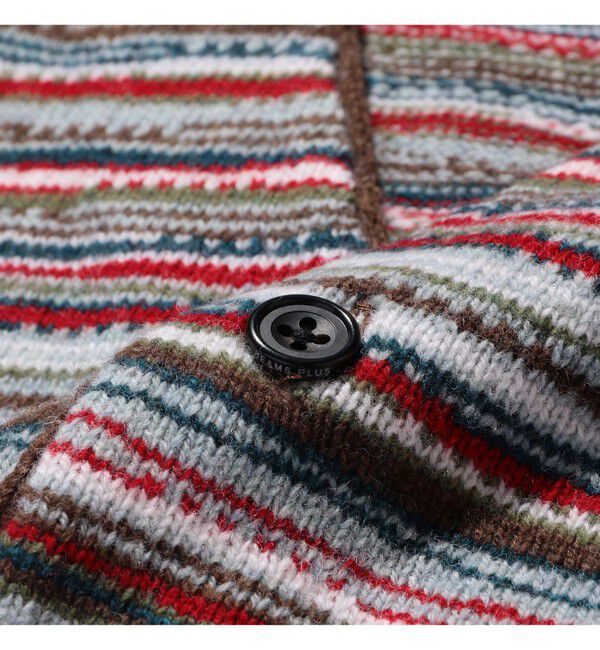 BEAMS PLUS「Cardigan Stripe」|ニット・セーター|