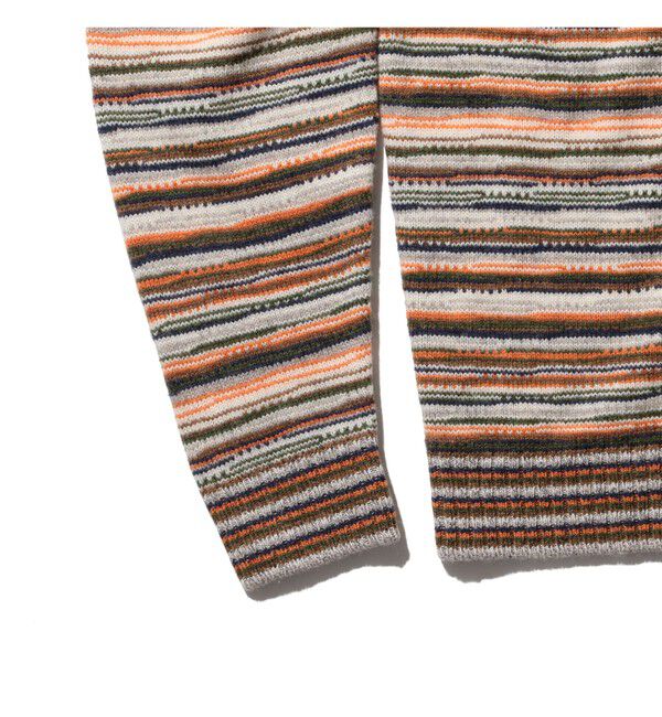 BEAMS PLUS「Cardigan Stripe」|ニット・セーター|