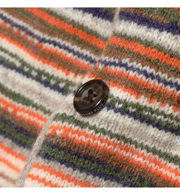 BEAMS PLUS「Cardigan Stripe」|ニット・セーター|
