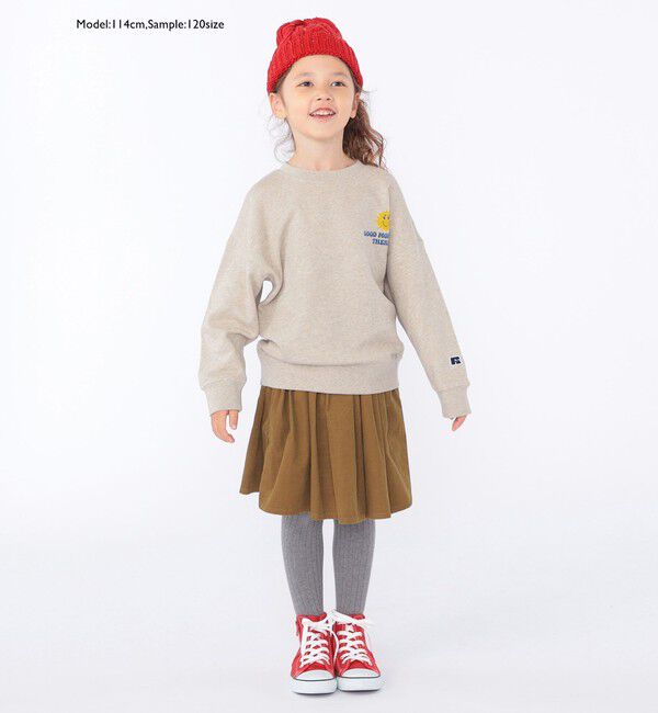SHIPS KIDS「SHIPS KIDS:100～130cm / コーデュロイ スカート」|フレア|