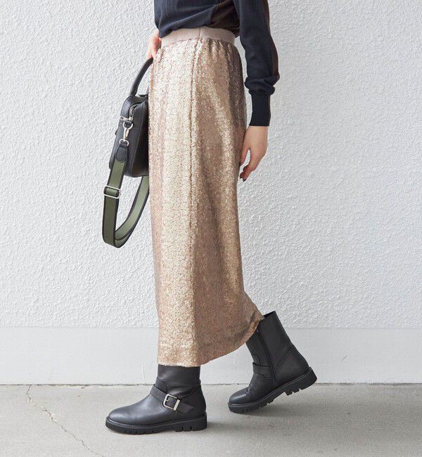 SHIPS for women「TORRAZZO DONNA:スパンコール スカート」|スカート|