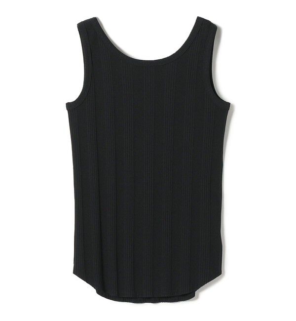 SHIPS Colors 「SHIPS Colors:ランダムテレコ 2WAY タンクトップ◇」|タンクトップ|ブラック