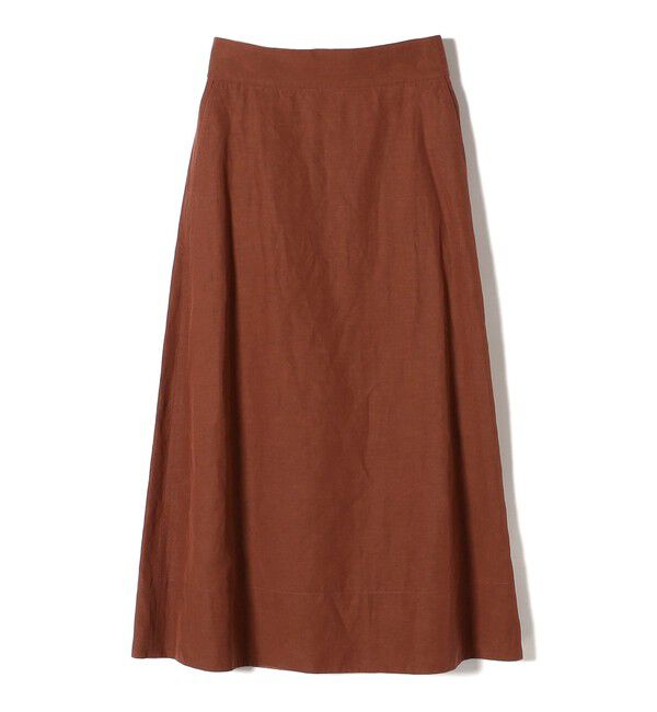 SHIPS for women「〈手洗い可能〉麻混 フレア マキシ スカート 」|スカート|