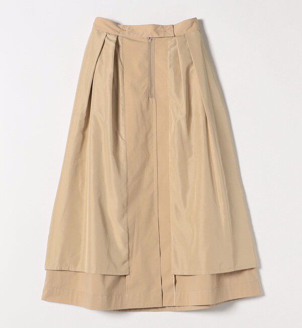 quaranciel「quaranciel:〈洗濯機可能〉タイプライター フロントスリット タック スカート」|スカート|