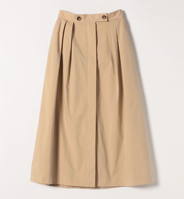 quaranciel「quaranciel:〈洗濯機可能〉タイプライター フロントスリット タック スカート」|スカート|